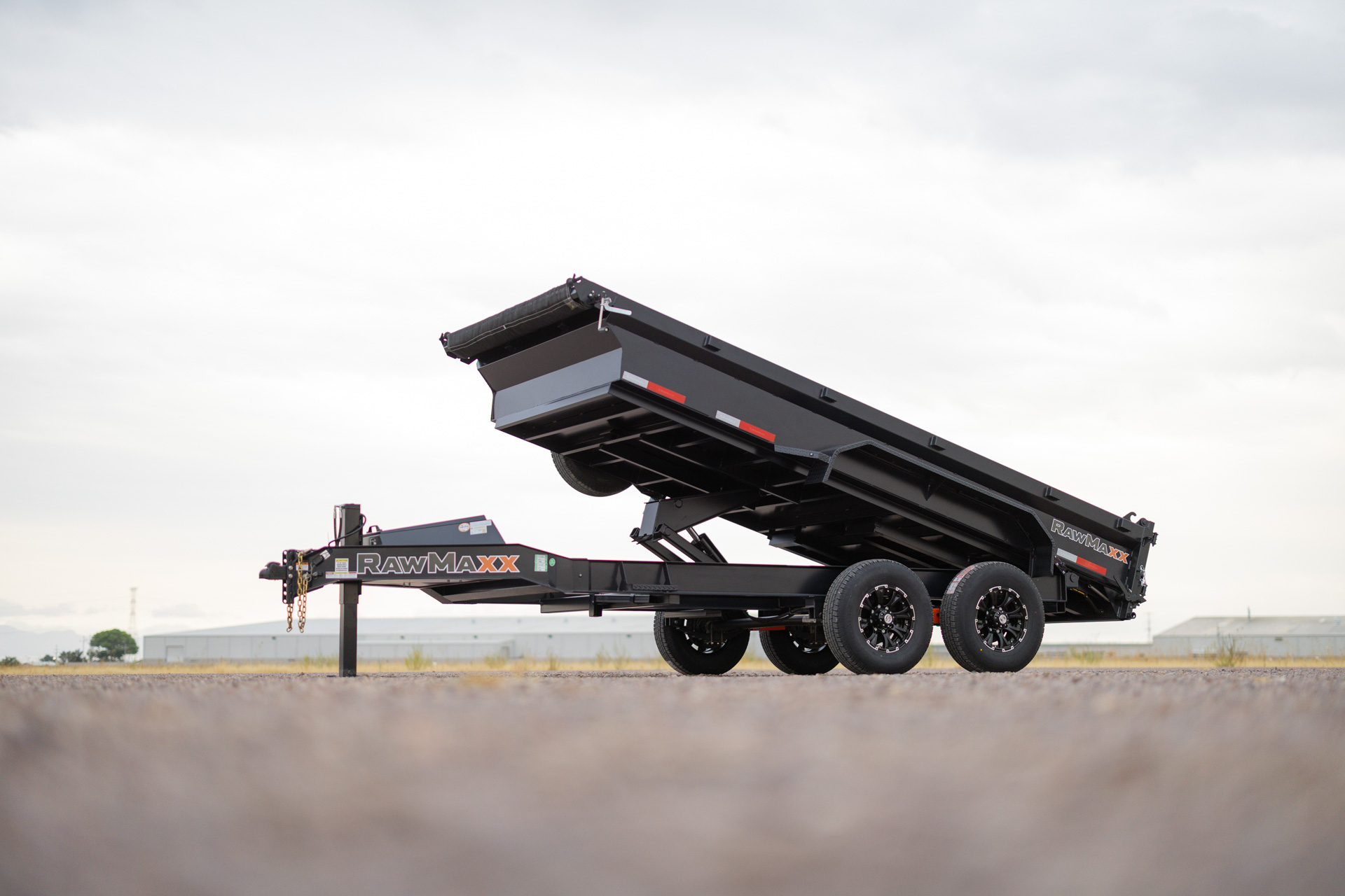 14,000 lbs, 14ft Tandem Axle Dump Trailer