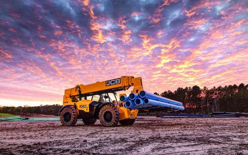 JCB 510-56 Telehandler, 10,000 lbs Reachfork, 56ft Reach