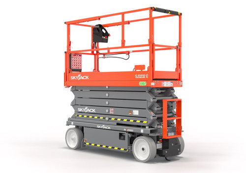 Skyjack 32ft Electric Scissor Lift, 32" Wide
