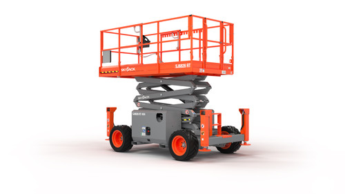 Skyjack 32ft, 68" wide Rough Terrain Scissor Lift