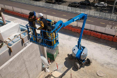 Genie Z45/25J, 45ft Knuckle Boom Lift, 4WD