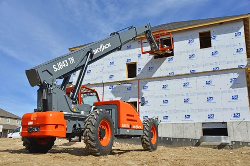 Skyjack SJ843TH Telehandler, 8,000 lbs Reachfork, 43 ft Reach