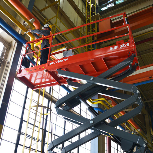 Skyjack 26ft Electric Scissor Lift, 32" Wide