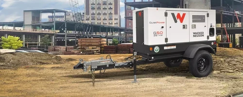 Wacker Neuson G50, 38KW Towable Generator
