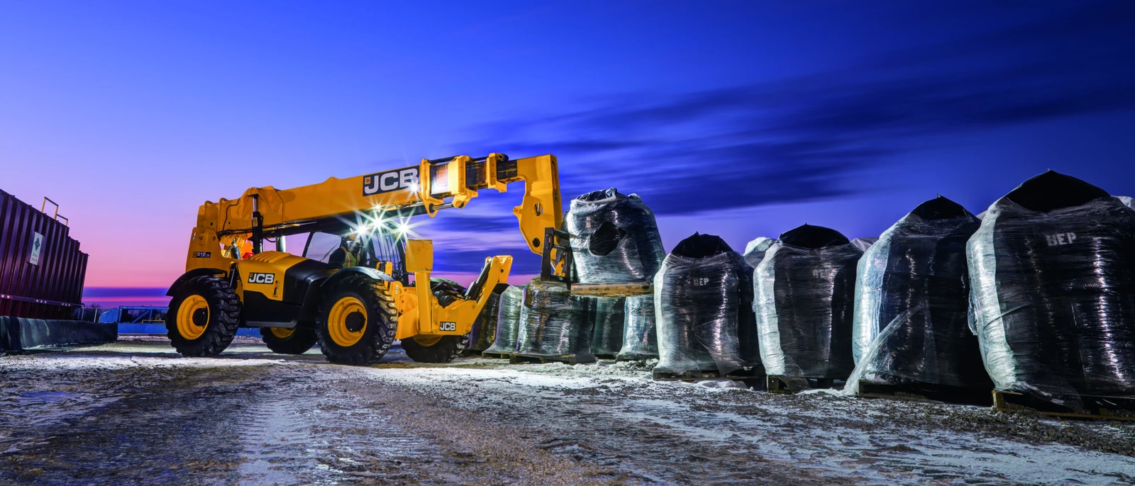 JCB 512-56 Telehandler, 12,000 lbs Reachfork, 56ft Reach