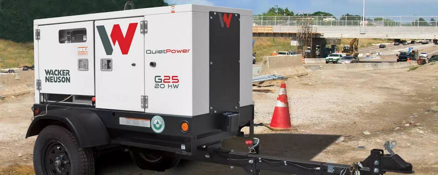 Wacker Neuson G25, 20KW Towable Generator