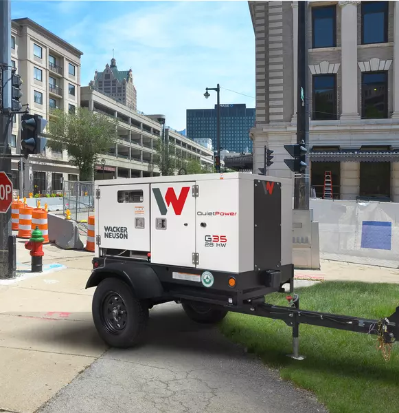 Wacker Neuson G35, 28KW Towable Generator